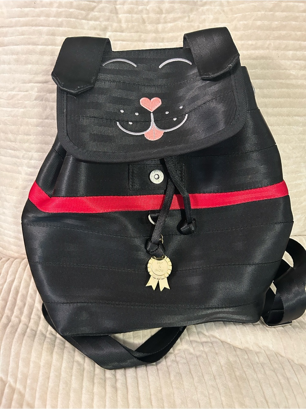 Harveys seatbelt Collectors Series Best In Show Coco Backpack
